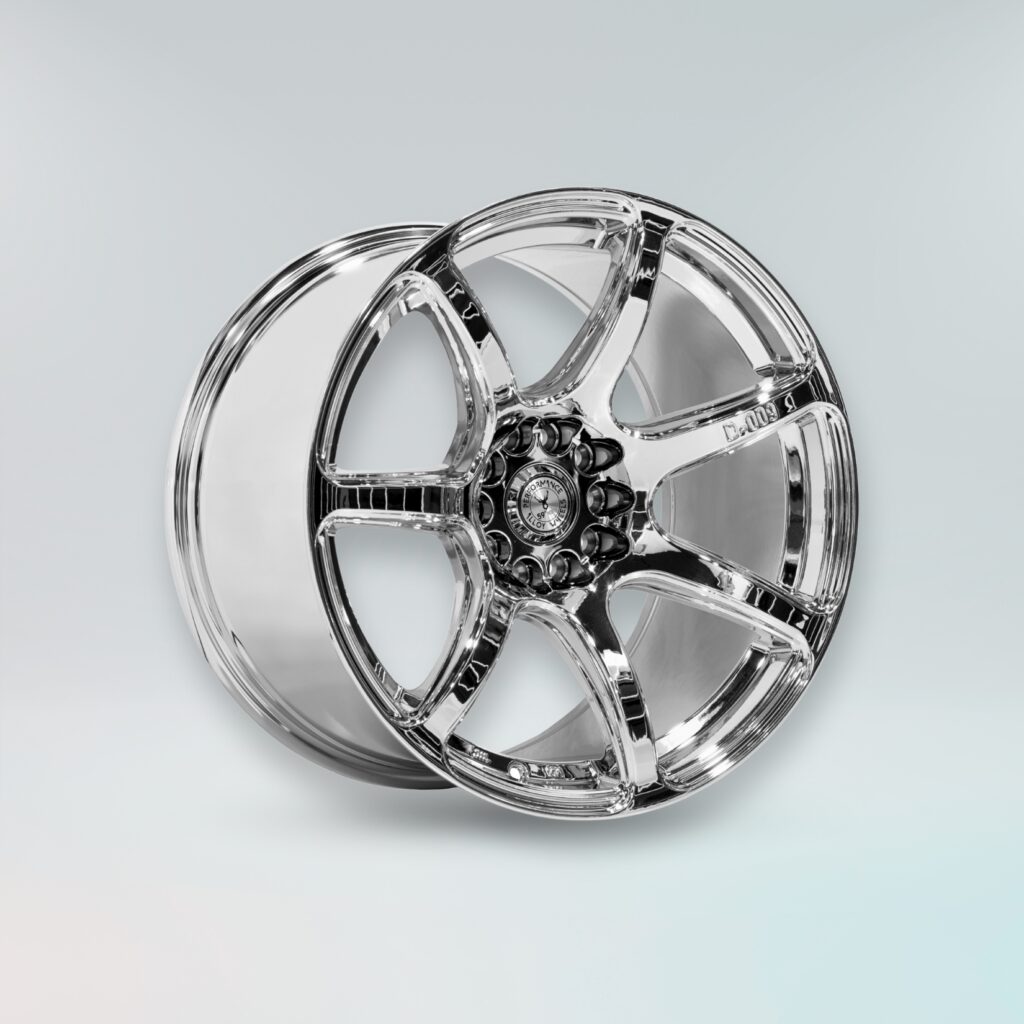 D-009 Chrome | Felgsett – 18 – 9.5 & 10.5 (5×114/5×120)